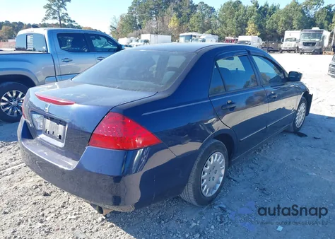 2007 Honda Accord Value z USA, uszkodzony, nr VIN 1HGCM56117A220459